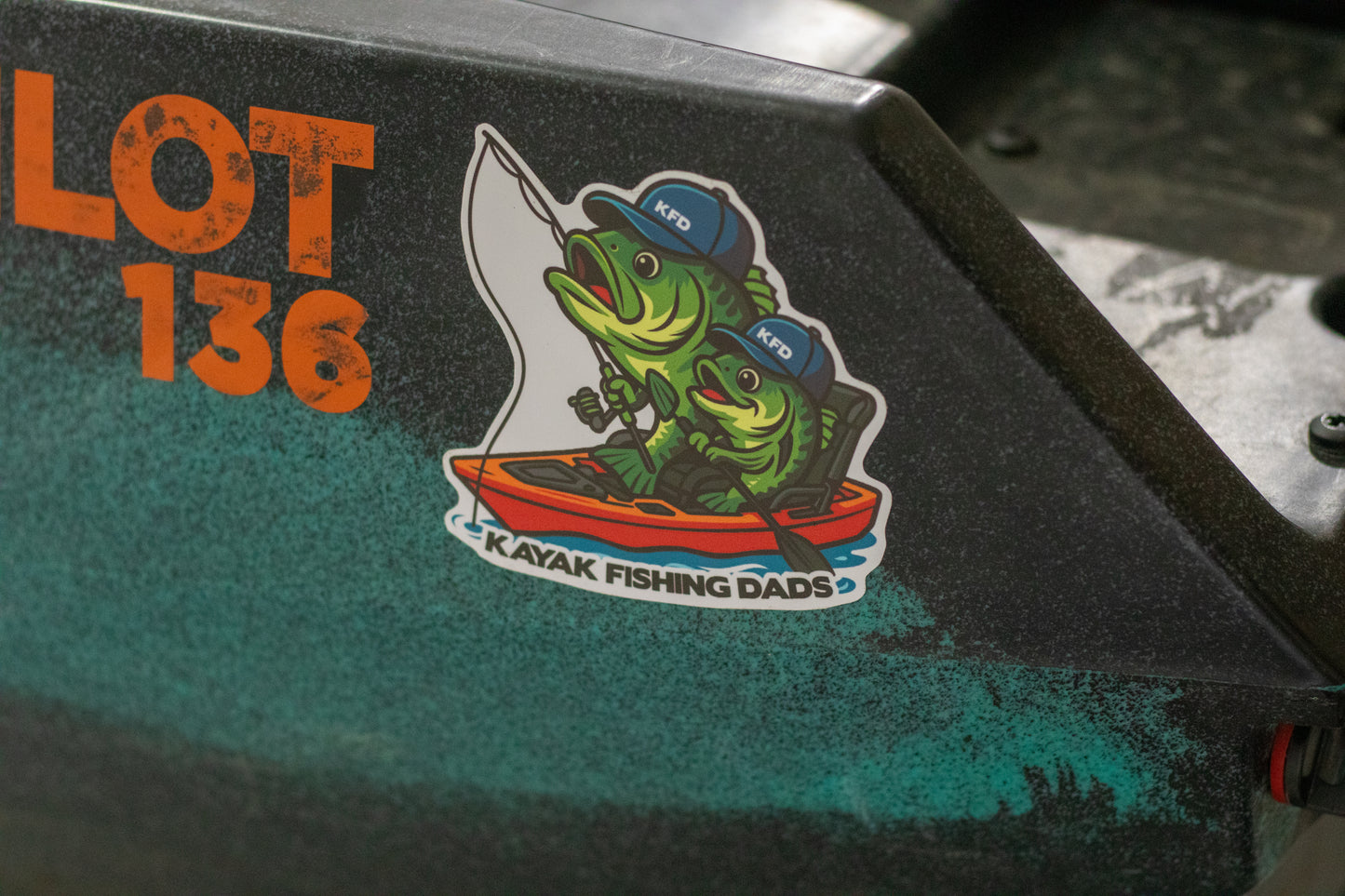 Sticker Pack - Kayak Fishing Dads